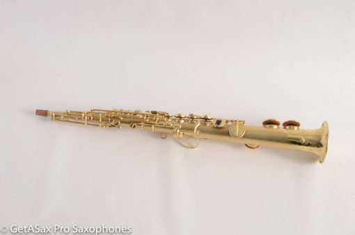 Martin Handcraft Gold Soprano Saxophone 81007 - Image 12