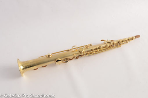 Martin Handcraft Gold Soprano Saxophone 81007 - Image 15