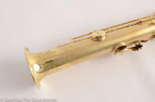 Martin Handcraft Gold Soprano Saxophone 81007 - Image 16