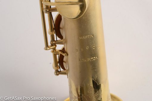 Martin Handcraft Gold Soprano Saxophone 81007 - Image 21