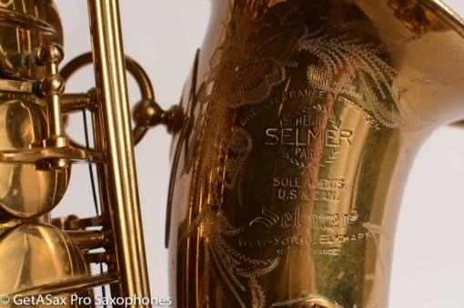 Selmer SBA Alto Saxophone 47843 - Image 8