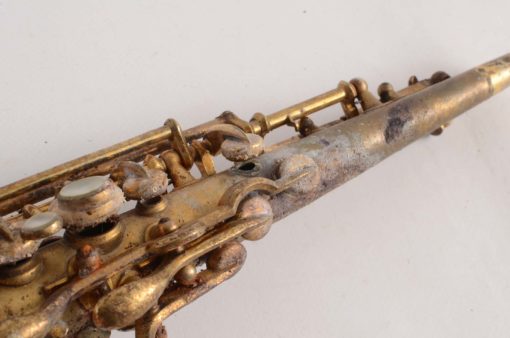 Martin Soprano Gold Plate Saxophone - Repairman's Special! - Image 13