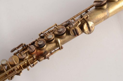 Martin Soprano Gold Plate Saxophone - Repairman's Special! - Image 7