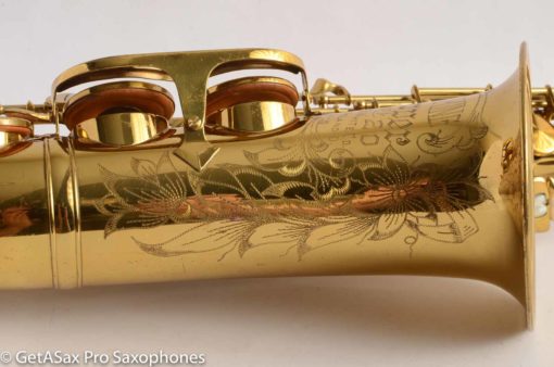 King Super 20 Alto Saxophone Full Pearls from 1950 Original Lacquer - Image 24