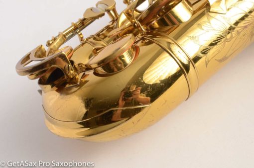 King Super 20 Alto Saxophone Full Pearls from 1950 Original Lacquer - Image 23