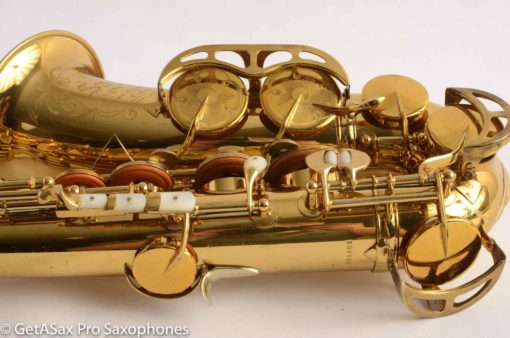 King Super 20 Alto Saxophone Full Pearls from 1950 Original Lacquer - Image 20