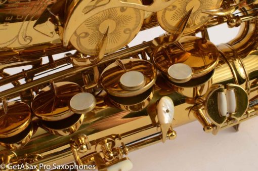 King Super 20 Alto Saxophone Full Pearls from 1950 Original Lacquer - Image 16