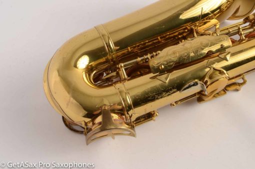 King Super 20 Alto Saxophone Full Pearls from 1950 Original Lacquer - Image 11