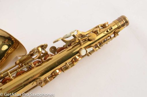 King Super 20 Alto Saxophone Full Pearls from 1950 Original Lacquer - Image 10