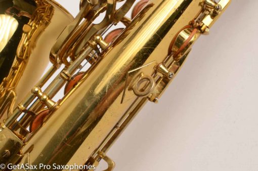 King Super 20 Alto Saxophone Full Pearls from 1950 Original Lacquer - Image 8