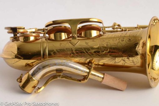 King Super 20 Alto Saxophone Full Pearls from 1950 Original Lacquer - Image 6