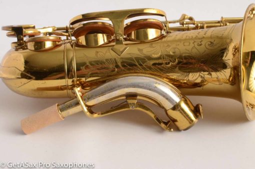 King Super 20 Alto Saxophone Full Pearls from 1950 Original Lacquer - Image 5