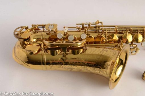 King Super 20 Alto Saxophone Full Pearls from 1950 Original Lacquer - Image 36