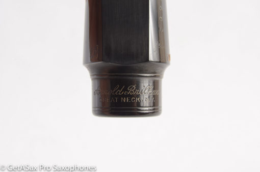 Brilhart Hard Rubber Rare Early Model 7 Tip Tenor Saxophone Mouthpiece MPC554 - Image 12