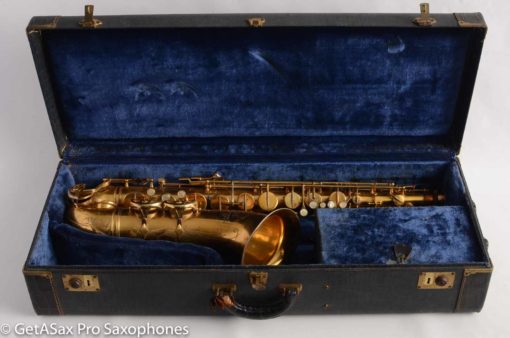 SML Rev D / Gold Medal 1 Orig. Permagold Plate Tenor Saxophone 11657