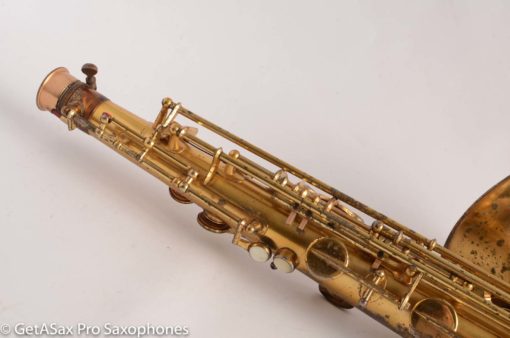 SML Rev D / Gold Medal 1 Orig. Permagold Plate Tenor Saxophone 11657 - Image 20