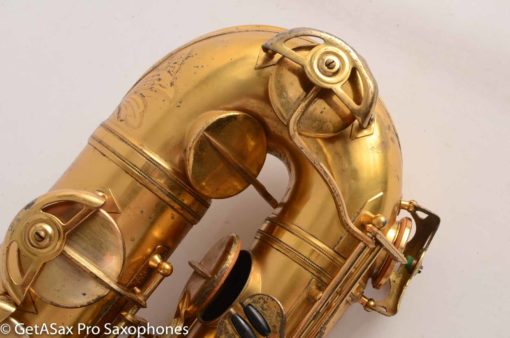 SML Rev D / Gold Medal 1 Orig. Permagold Plate Tenor Saxophone 11657 - Image 19