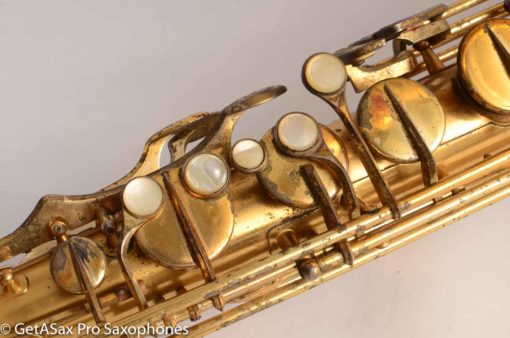 SML Rev D / Gold Medal 1 Orig. Permagold Plate Tenor Saxophone 11657 - Image 15