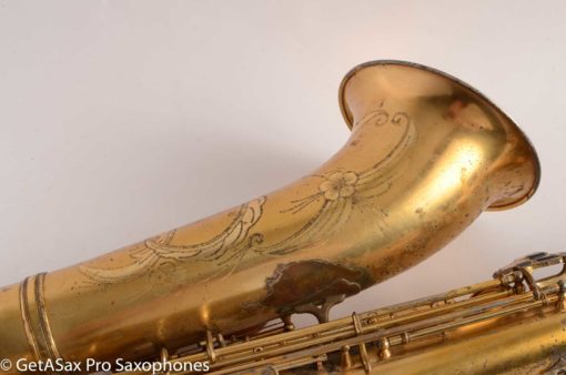 SML Rev D / Gold Medal 1 Orig. Permagold Plate Tenor Saxophone 11657 - Image 13