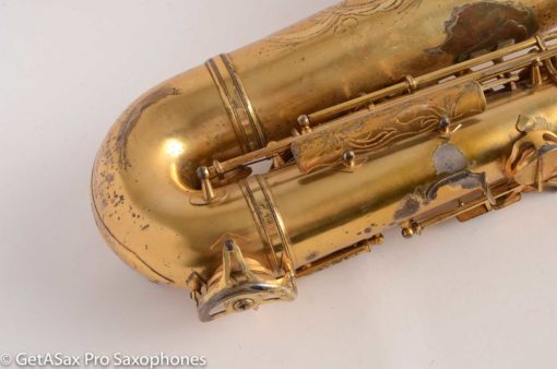 SML Rev D / Gold Medal 1 Orig. Permagold Plate Tenor Saxophone 11657 - Image 12