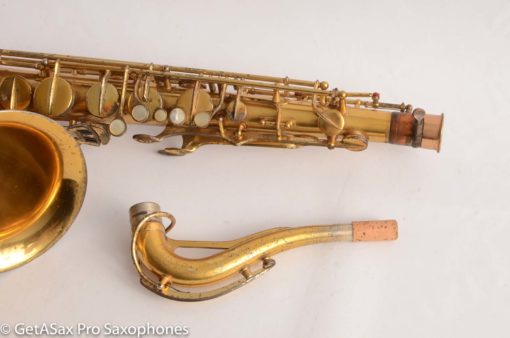 SML Rev D / Gold Medal 1 Orig. Permagold Plate Tenor Saxophone 11657 - Image 36