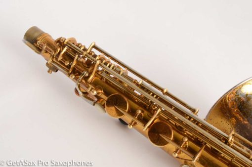 King SilverSonic Super 20 Alto Saxophone Original with Gold Leaf Fresh Overhaul! 346933 - Image 22