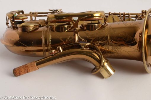 Selmer Mark VI Alto Saxophone from 1960 Original Lacquer American-Engraved Excellent Condition 87452 - Image 3