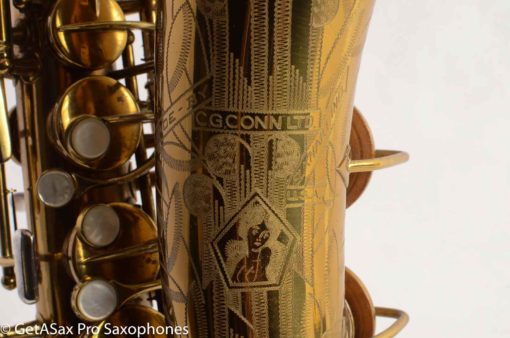 Conn 26M VIII Connqueror Alto Saxophone Original Lacquer Excellent Condition Old Pads 304661