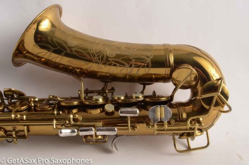 Conn 26M VIII Connqueror Alto Saxophone Original Lacquer Excellent Condition Old Pads 304661 - Image 16