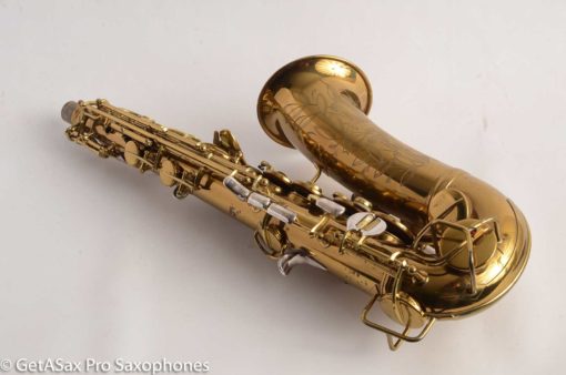 Conn 26M VIII Connqueror Alto Saxophone Original Lacquer Excellent Condition Old Pads 304661 - Image 12