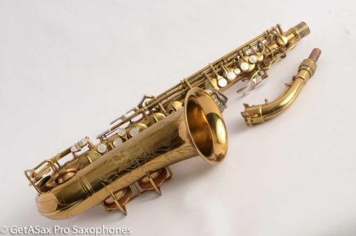 Conn 26M VIII Connqueror Alto Saxophone Original Lacquer Excellent Condition Old Pads 304661 - Image 11