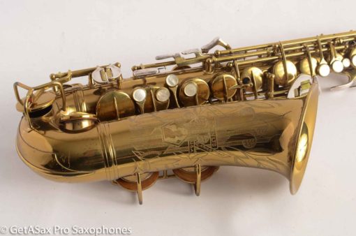 Conn 26M VIII Connqueror Alto Saxophone Original Lacquer Excellent Condition Old Pads 304661 - Image 9