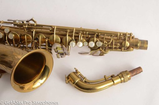 Conn 26M VIII Connqueror Alto Saxophone Original Lacquer Excellent Condition Old Pads 304661 - Image 8