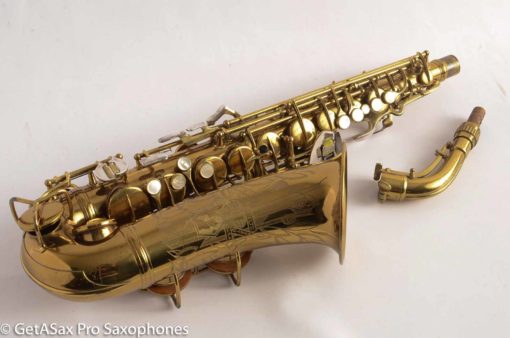 Conn 26M VIII Connqueror Alto Saxophone Original Lacquer Excellent Condition Old Pads 304661 - Image 7