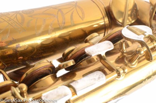 Conn 26M VIII Connqueror Alto Saxophone Original Lacquer Excellent Condition Old Pads 304661 - Image 5