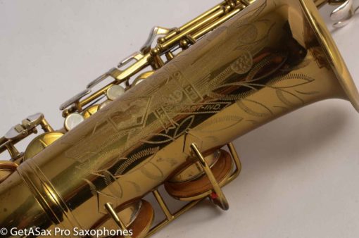 Conn 26M VIII Connqueror Alto Saxophone Original Lacquer Excellent Condition Old Pads 304661 - Image 41