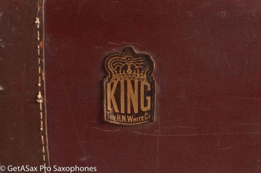 King Super 20 Tenor Saxophone Original Lacquer Original pads Warranty Card Amazing! - Image 3