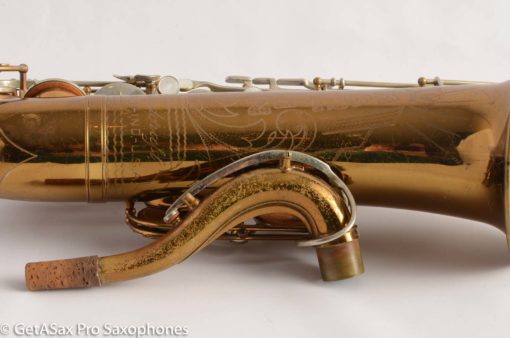 Martin Committee II Tenor Saxophone Very Good Condition Original Lacquer Orig Pads 139670 - Image 7