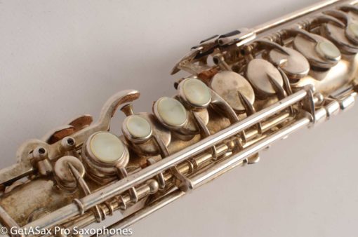 King Soprano Saxophone Original Silver Plate 81960 Great Deal! - Image 6