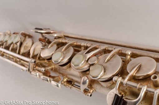 King Soprano Saxophone Original Silver Plate 81960 Great Deal! - Image 5