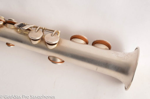 King Soprano Saxophone Original Silver Plate 81960 Great Deal! - Image 4