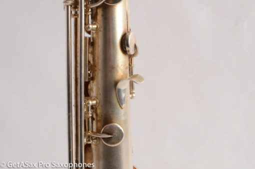 King Soprano Saxophone Original Silver Plate 81960 Great Deal! - Image 15