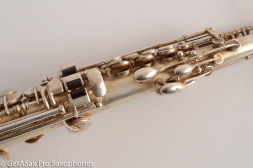 King Soprano Saxophone Original Silver Plate 81960 Great Deal! - Image 12