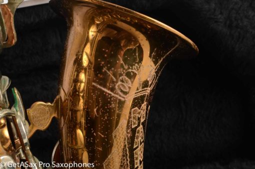 Martin Committee II Alto Saxophone Original Lacquer Lion and Crown 136238 - Image 34