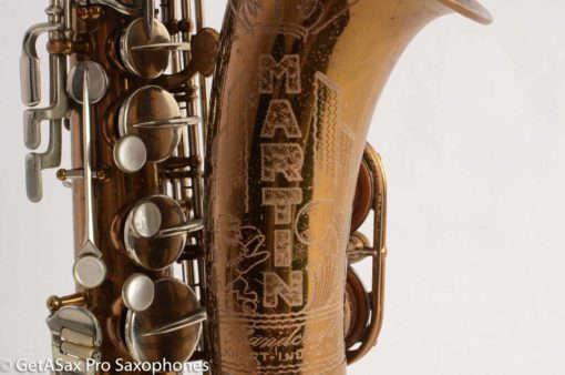 Martin Committee II Alto Saxophone Original Lacquer Lion and Crown 136238 - Image 31