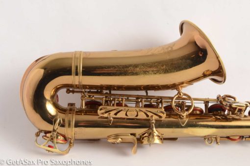 Selmer Mark VI Alto Saxophone 137451 American Engraved Recent Overhaul Excellent Condition Medium Bow - Image 24