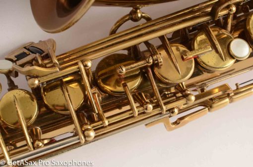 Selmer Mark VI Alto Saxophone 137451 American Engraved Recent Overhaul Excellent Condition Medium Bow - Image 15