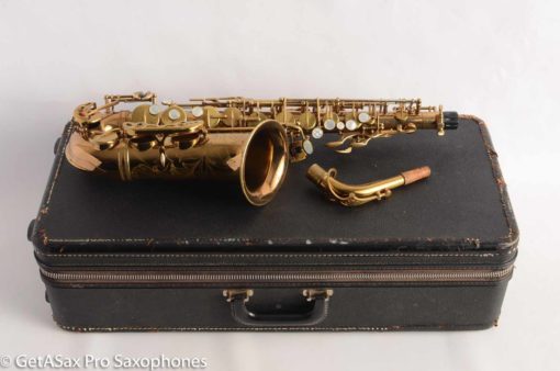 Selmer Mark VI Alto Saxophone 137451 American Engraved Recent Overhaul Excellent Condition Medium Bow - Image 3