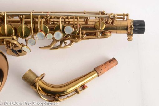 Selmer Mark VI Alto Saxophone 137451 American Engraved Recent Overhaul Excellent Condition Medium Bow - Image 5