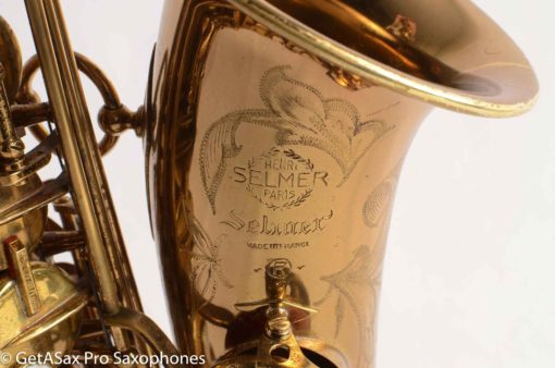 Selmer Mark VI Alto Saxophone 137451 American Engraved Recent Overhaul Excellent Condition Medium Bow - Image 2